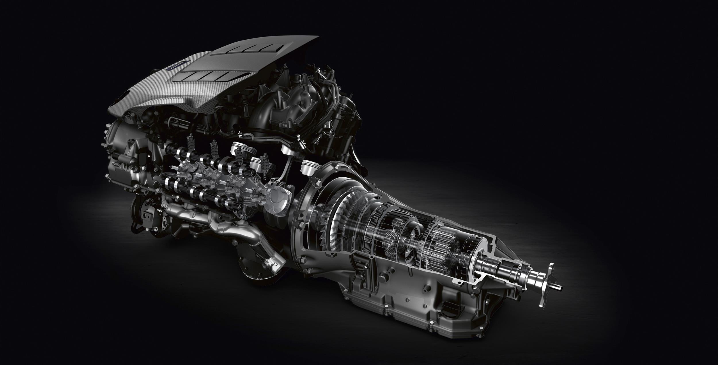 2UR-GSE Lexus engine